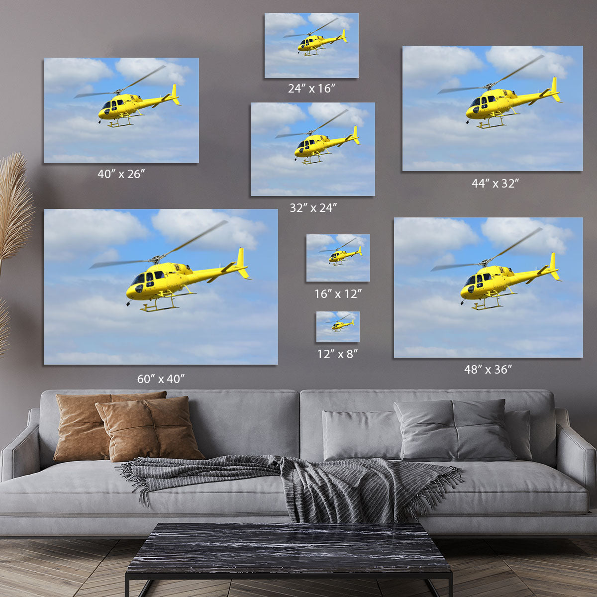 Helicopter rescue Canvas Print or Poster - Canvas Art Rocks - 7