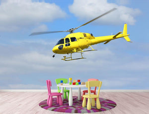 Helicopter rescue Wall Mural Wallpaper - Canvas Art Rocks - 3