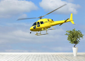 Helicopter rescue Wall Mural Wallpaper - Canvas Art Rocks - 4