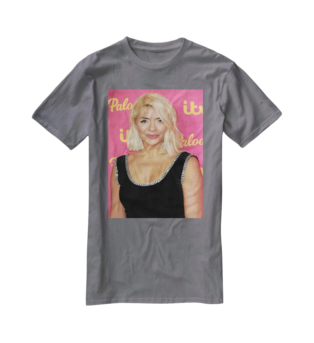 Holly Willoughby T-Shirt - Canvas Art Rocks - 3