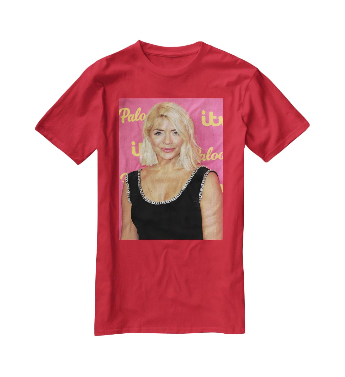Holly Willoughby T-Shirt - Canvas Art Rocks - 4