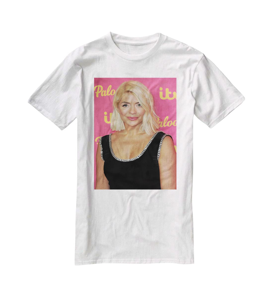 Holly Willoughby T-Shirt - Canvas Art Rocks - 5