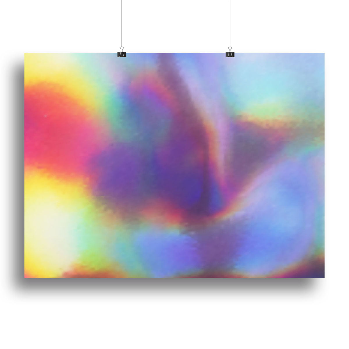Holographic texture Canvas Print or Poster - Canvas Art Rocks - 2