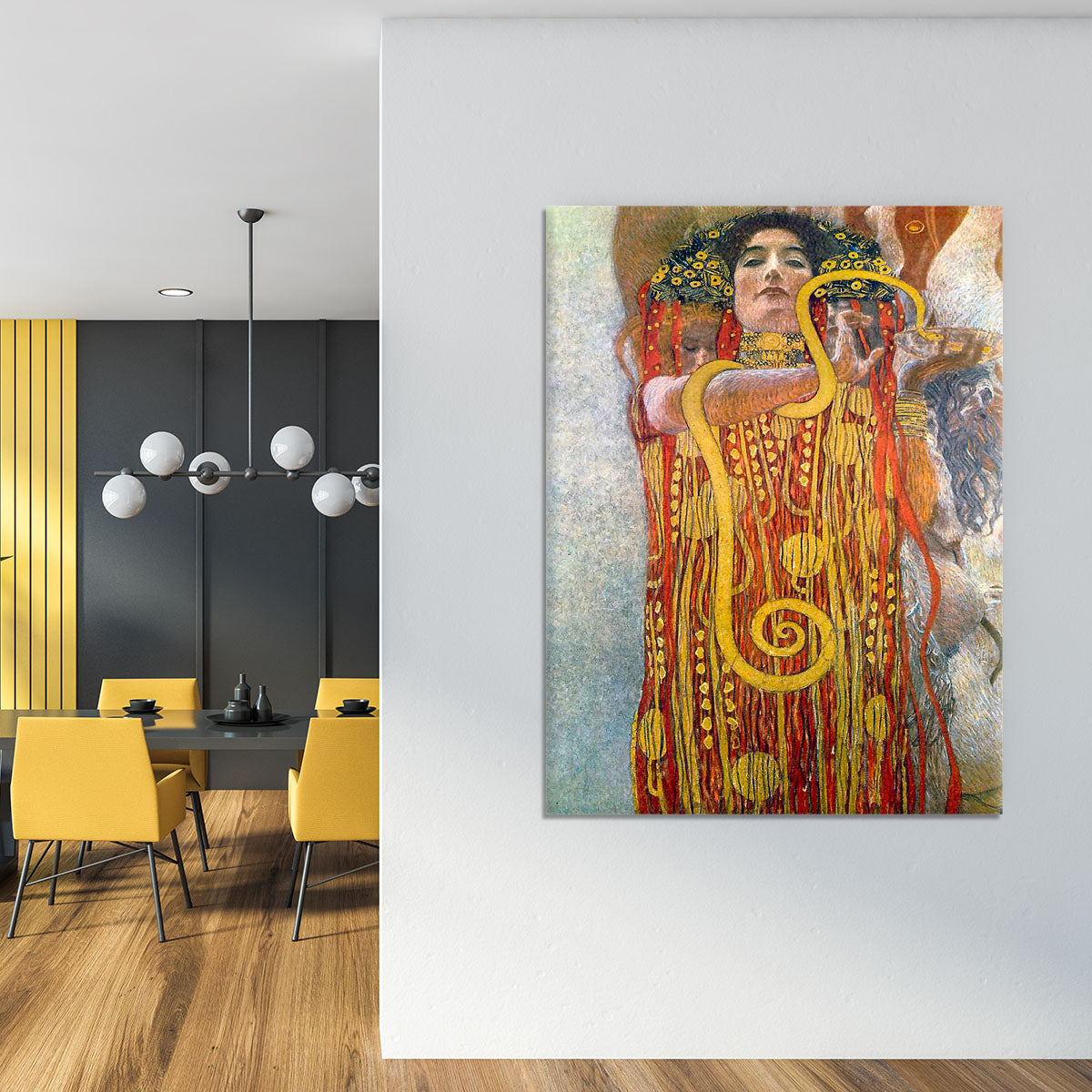Hygeia by Klimt Canvas Print or Poster - Canvas Art Rocks - 4