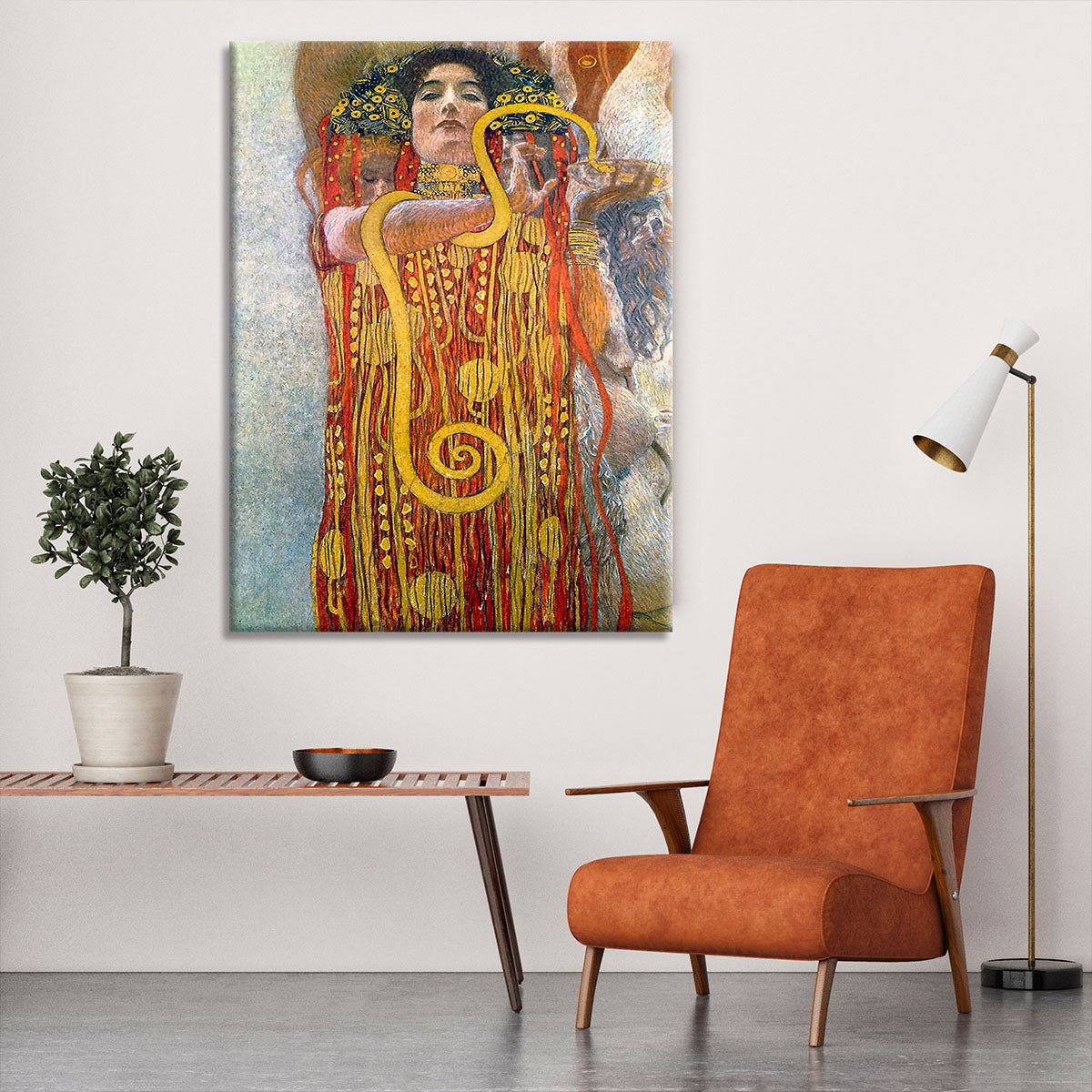 Hygeia by Klimt Canvas Print or Poster - Canvas Art Rocks - 6