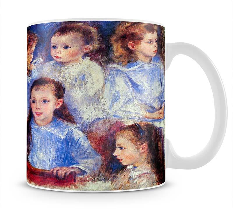 Images of childrens character heads by Renoir Mug - Canvas Art Rocks - 1