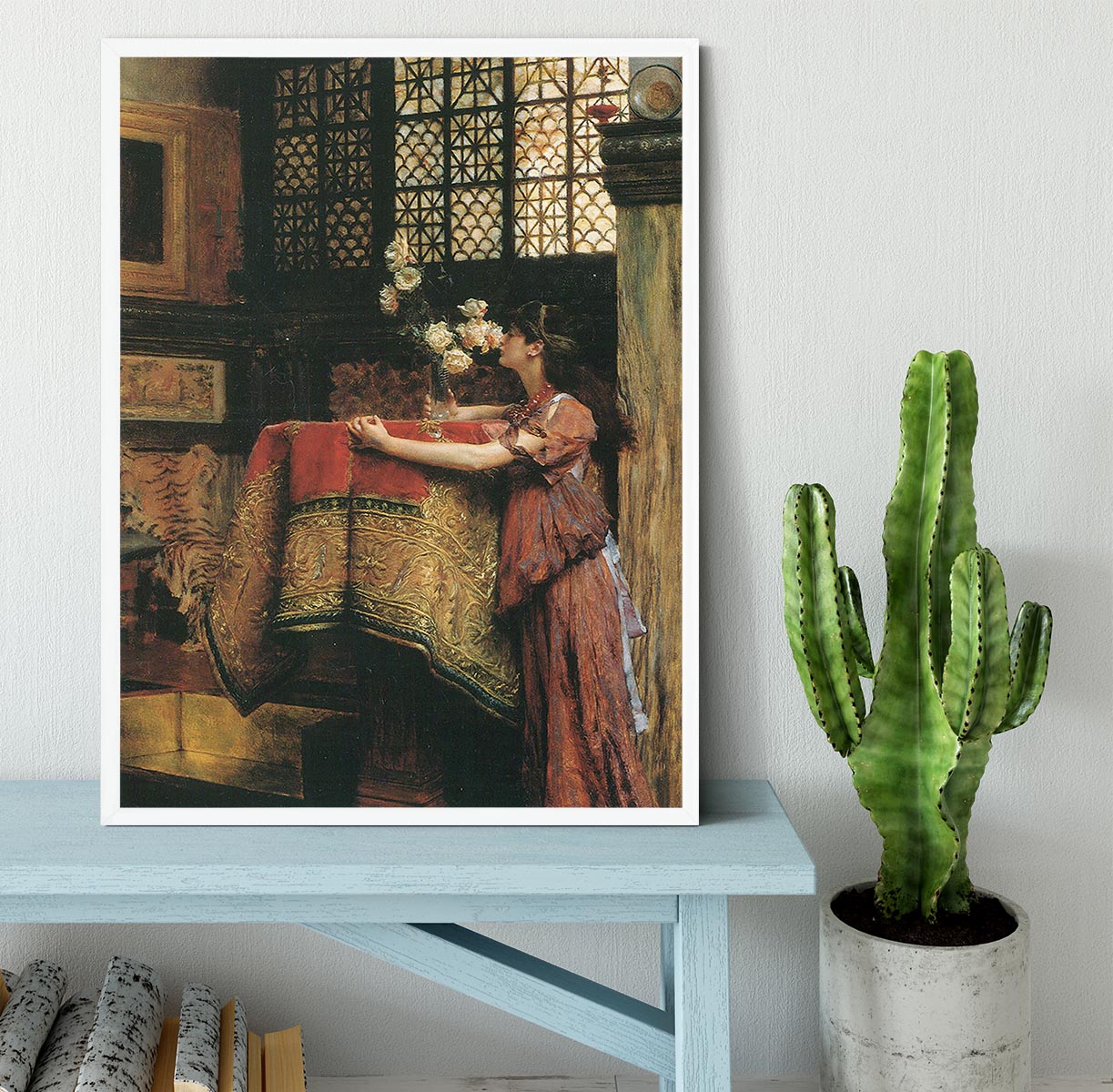 In my studio by Alma Tadema Framed Print - Canvas Art Rocks -6