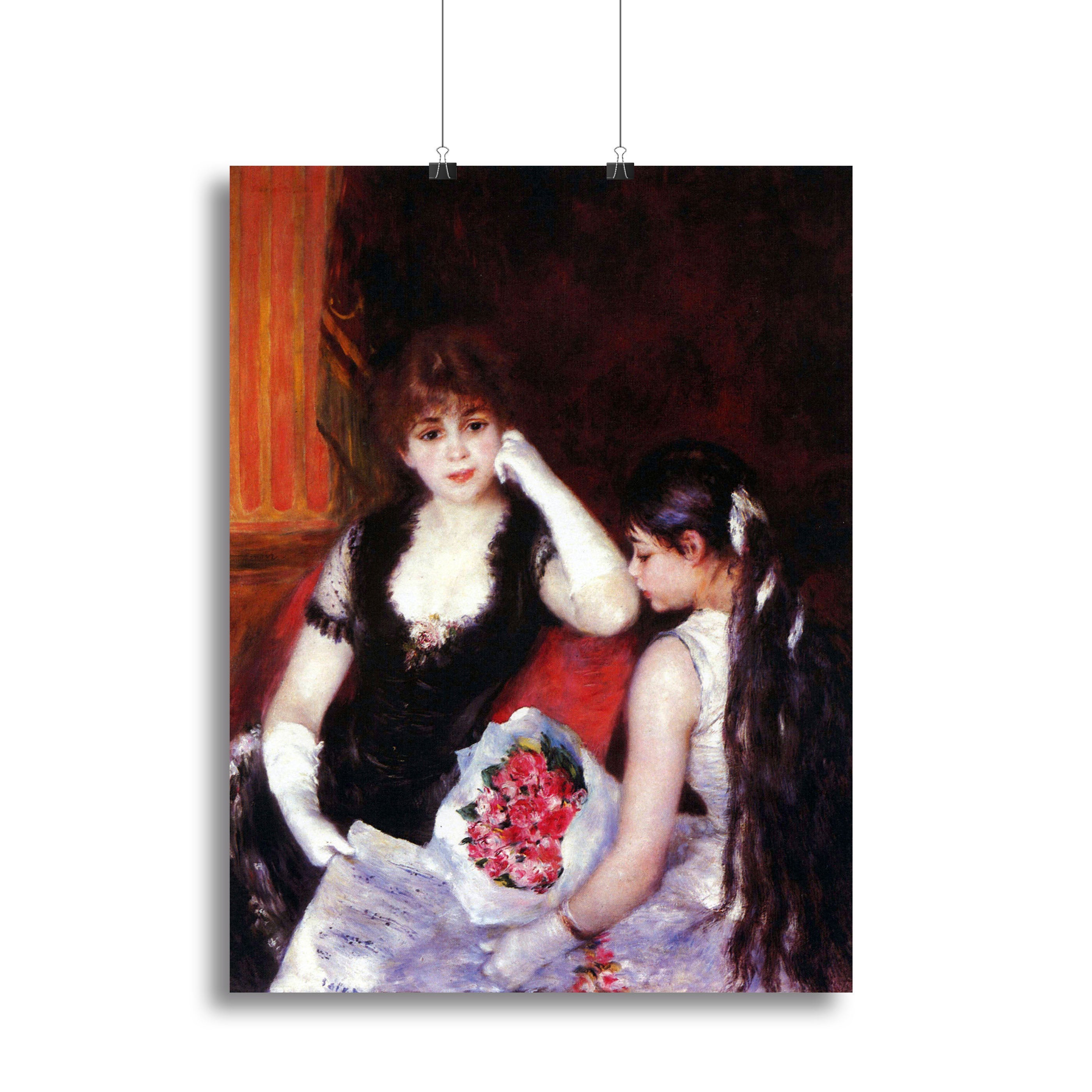 In the Loge by Renoir Canvas Print or Poster - Canvas Art Rocks - 2
