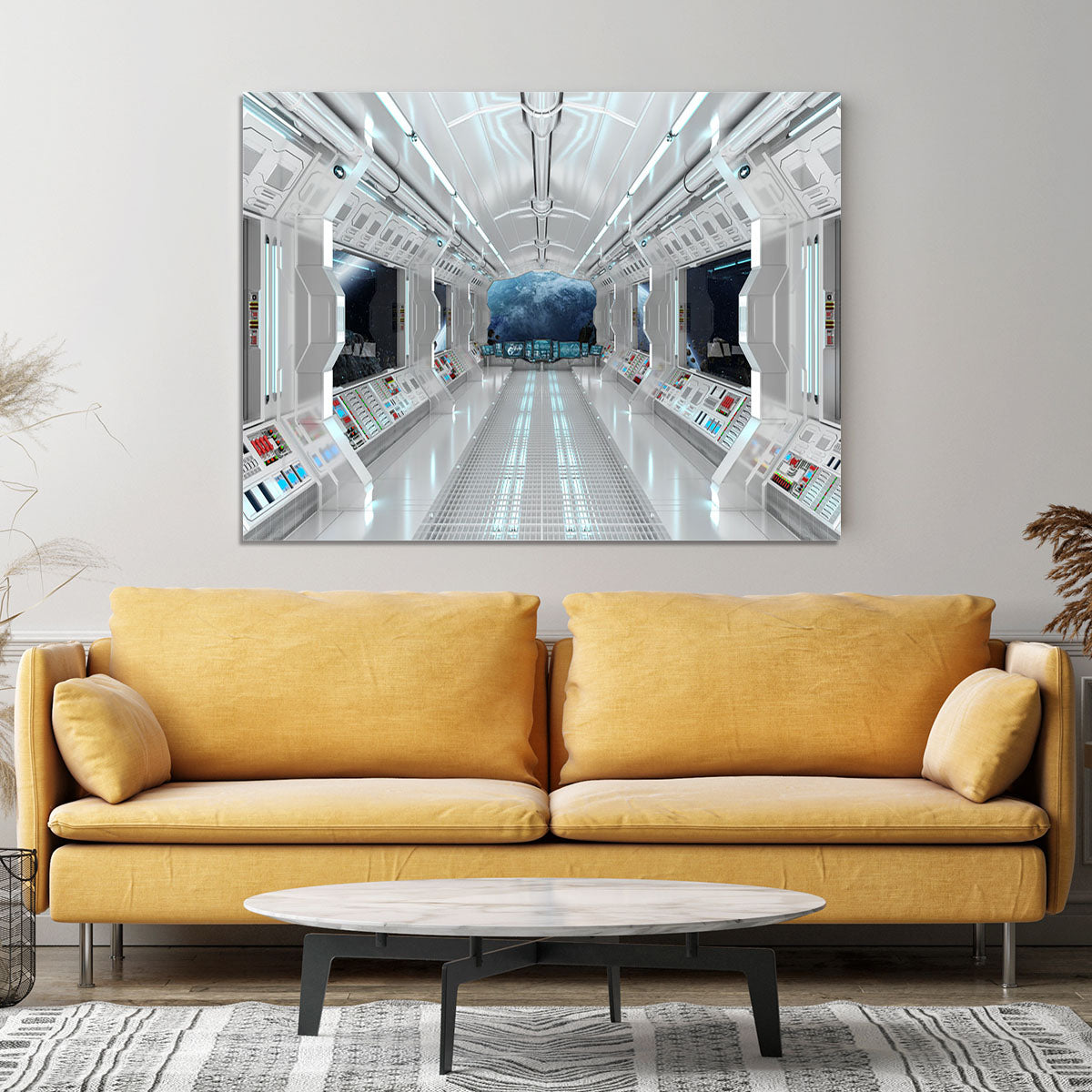 Inside Space Shuttle Canvas Print or Poster - Canvas Art Rocks - 4