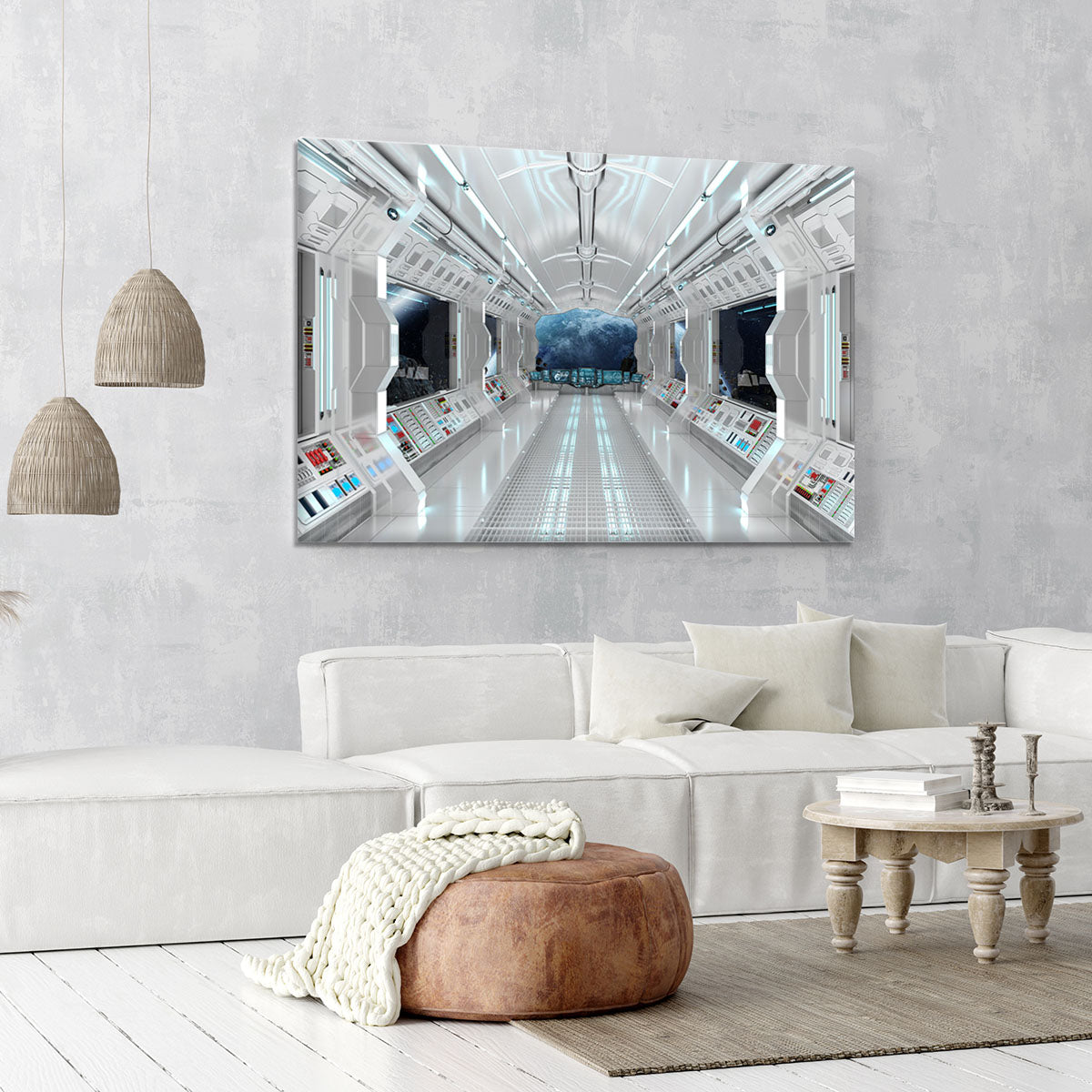 Inside Space Shuttle Canvas Print or Poster - Canvas Art Rocks - 6