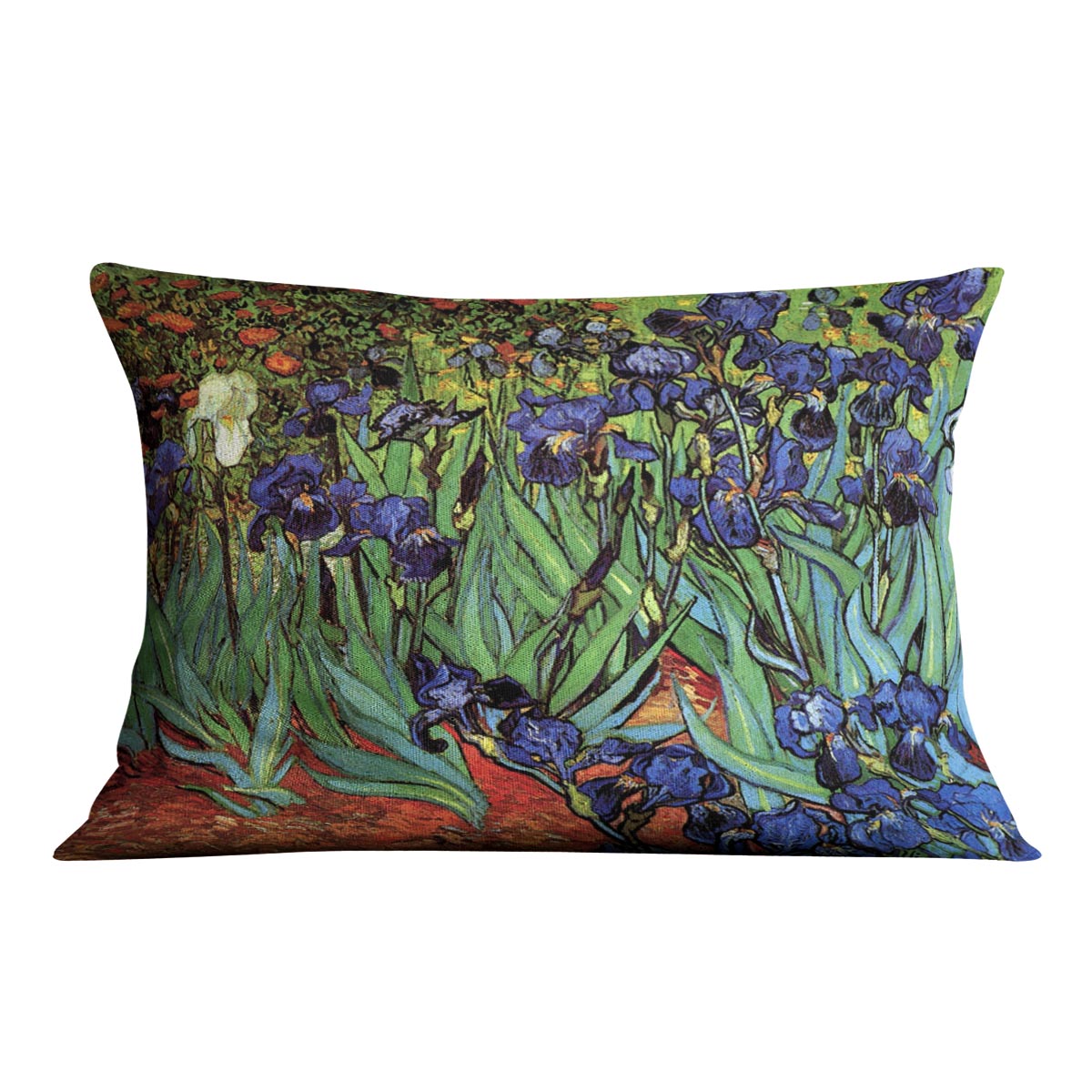 Irises 2 by Van Gogh Cushion
