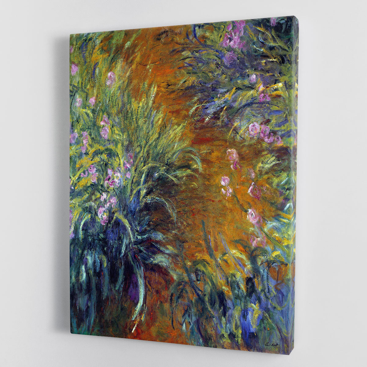 Irises by Monet Canvas Print or Poster - Canvas Art Rocks - 1