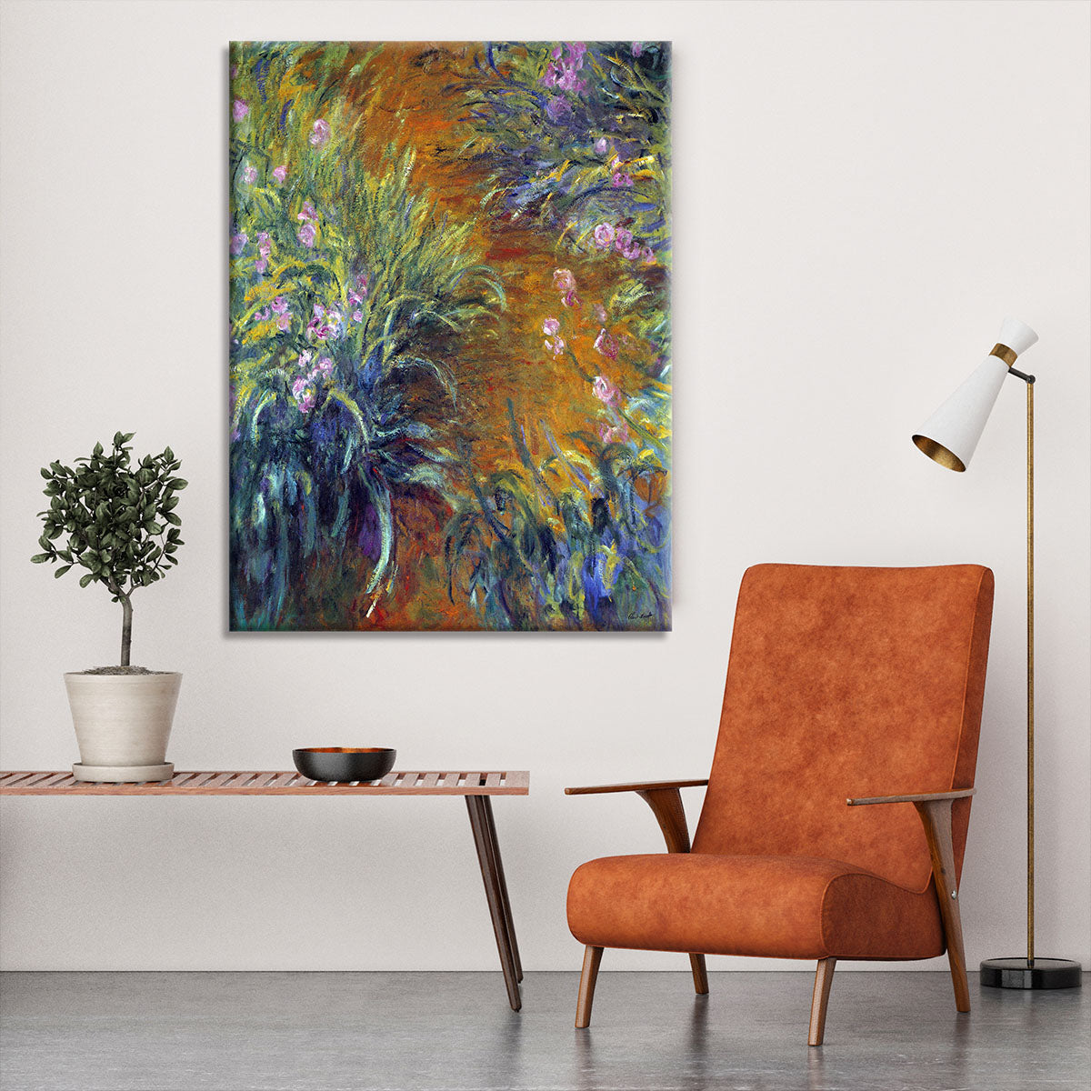 Irises by Monet Canvas Print or Poster - Canvas Art Rocks - 6