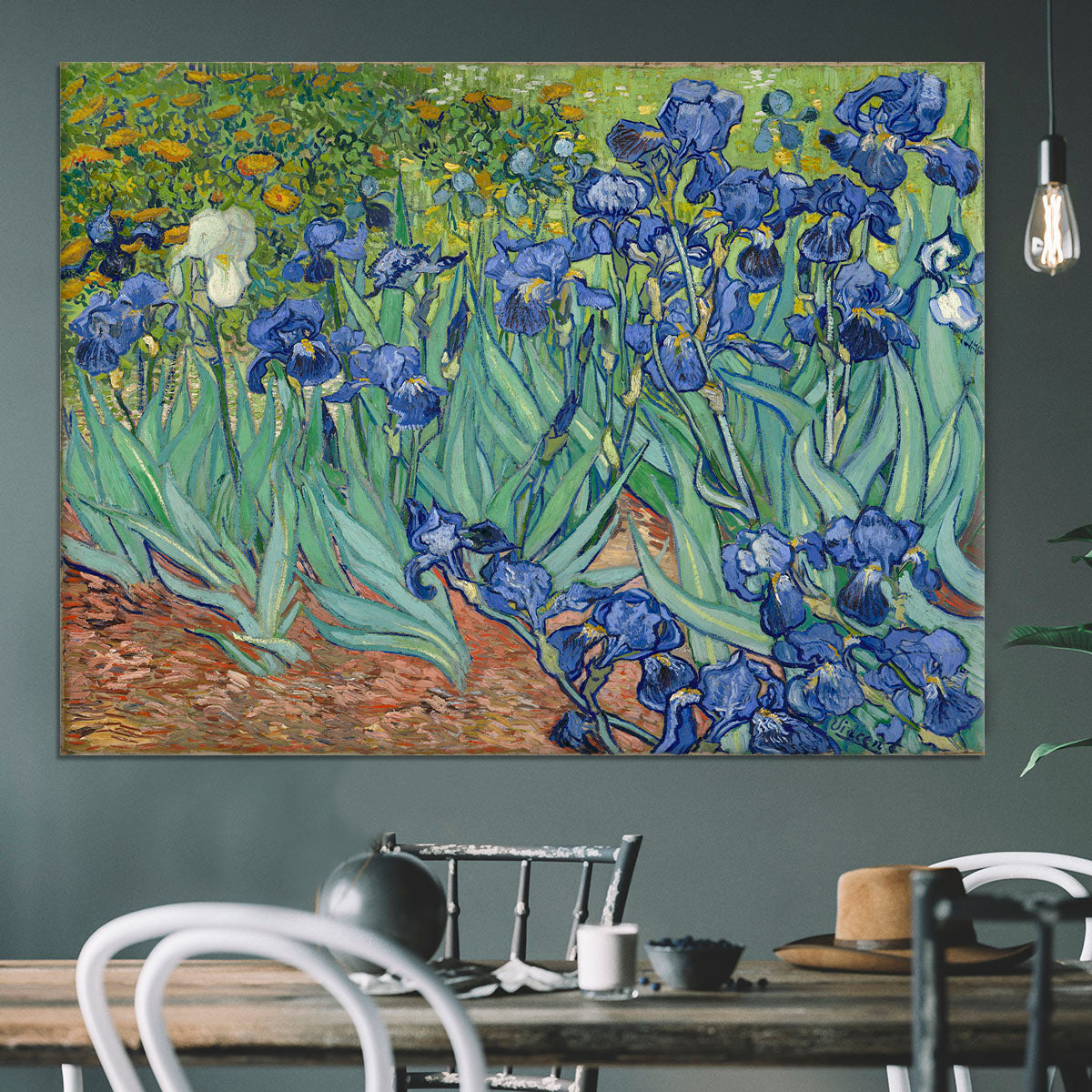 Irises by Van Gogh Canvas Print or Poster - Canvas Art Rocks - 3