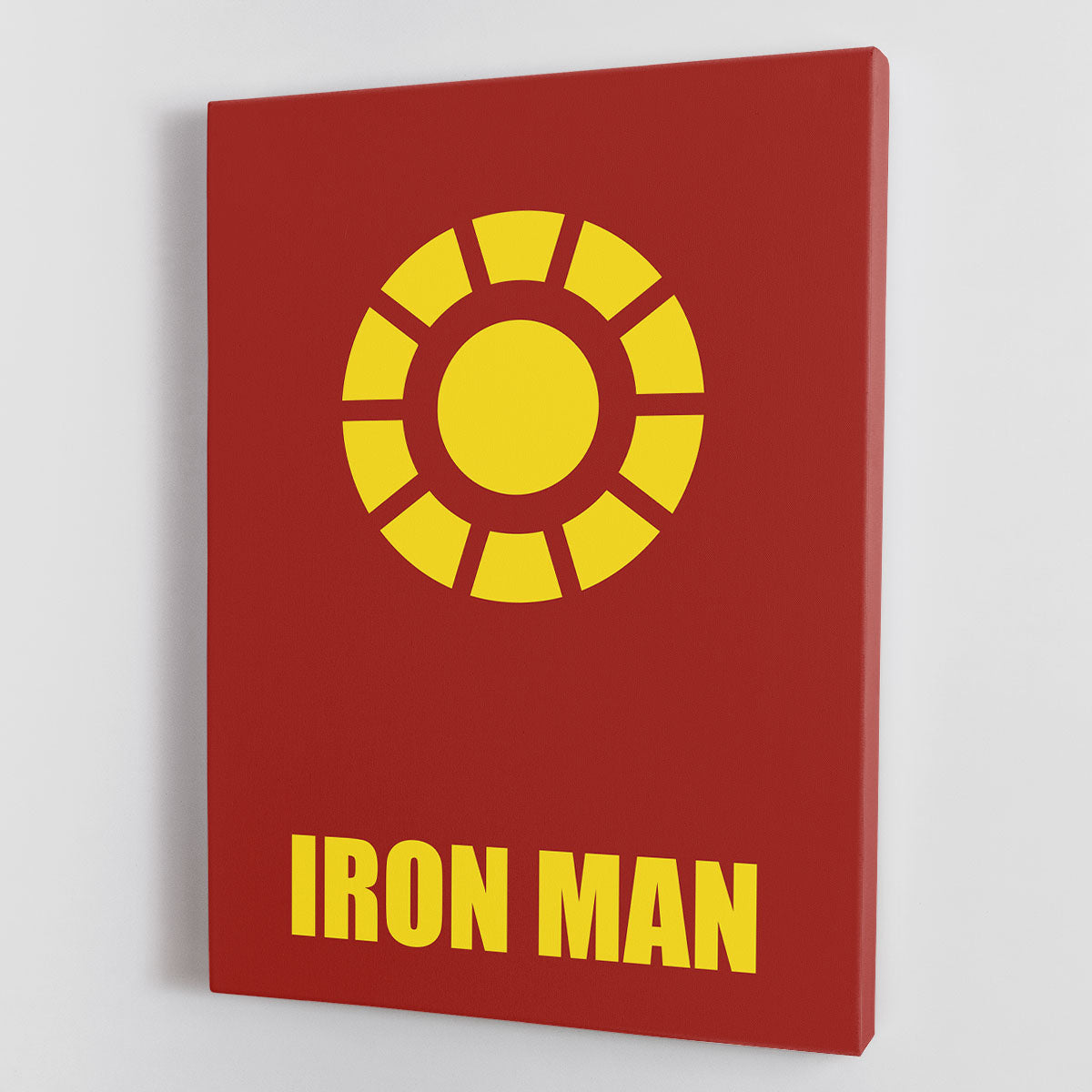 Iron Man Minimal Movie Canvas Print or Poster - Canvas Art Rocks - 1