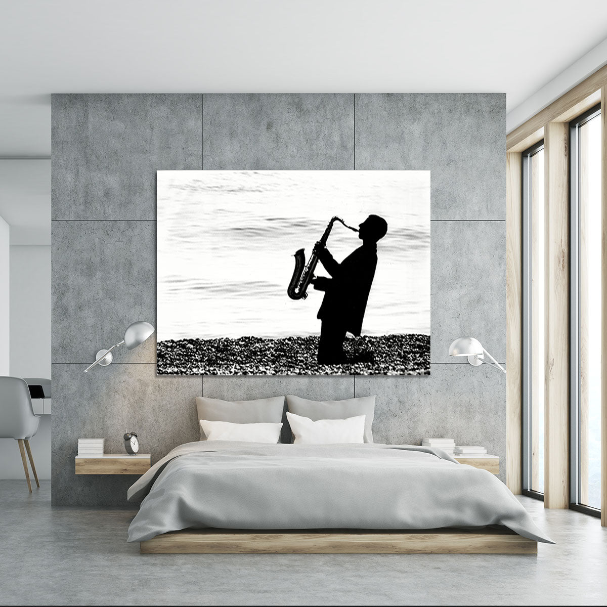 Jazz on the beach Canvas Print or Poster - Canvas Art Rocks - 5
