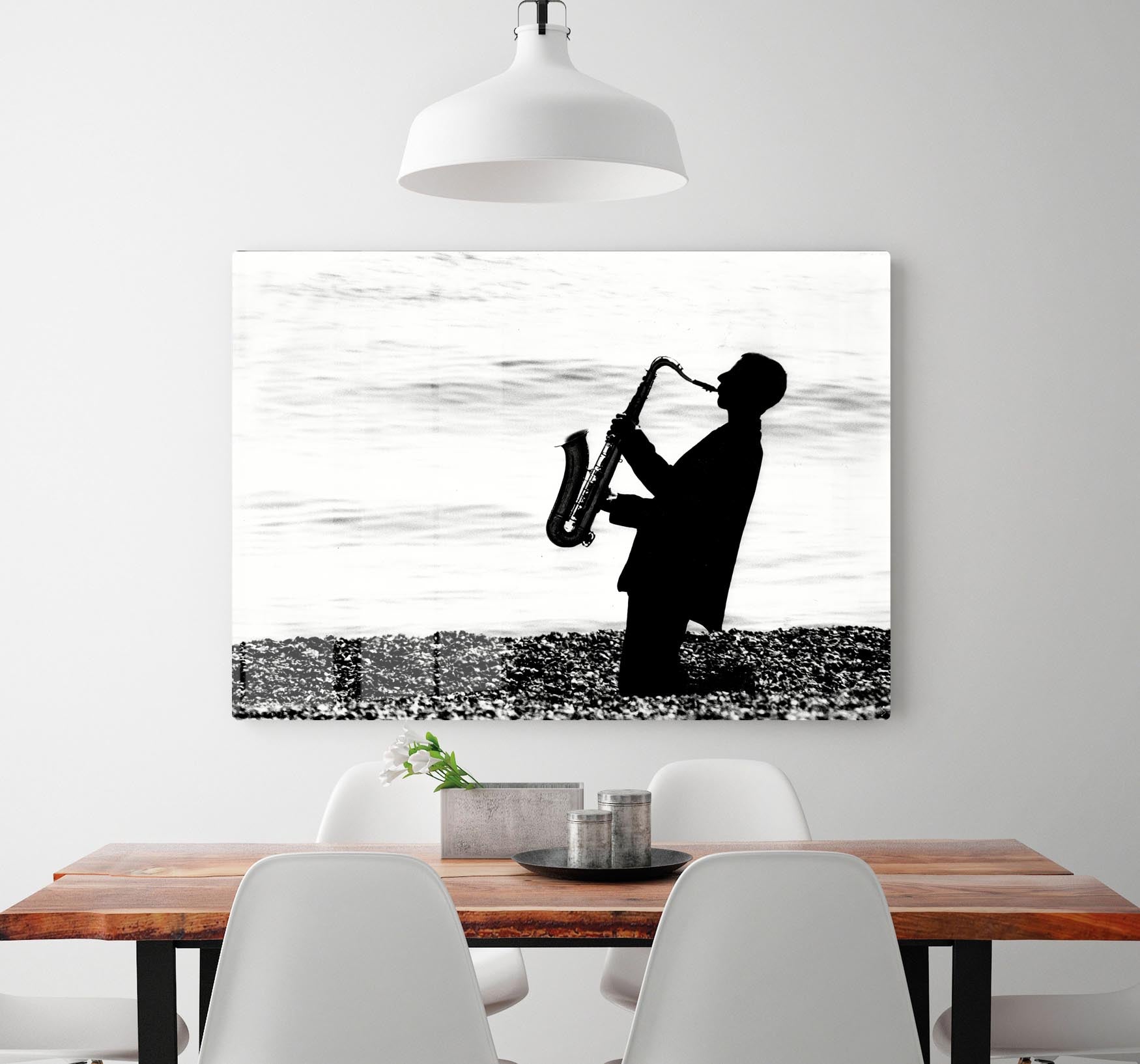 Jazz on the beach HD Metal Print - Canvas Art Rocks - 2