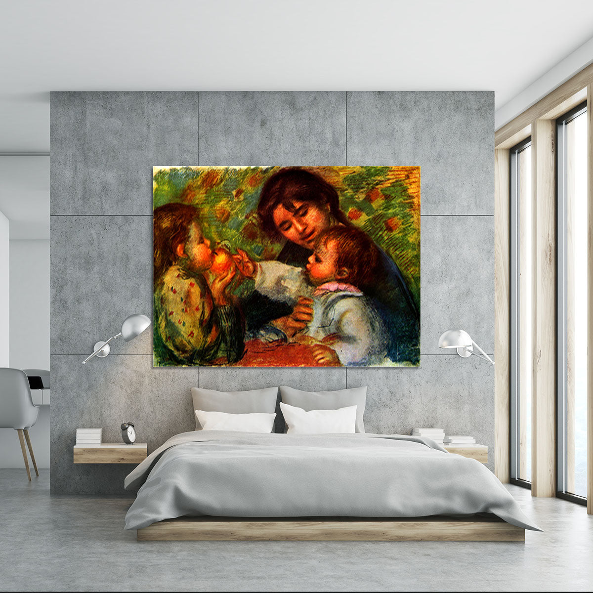 Jean Renoir and Gabrielle by Renoir Canvas Print or Poster - Canvas Art Rocks - 5