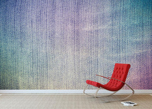 Jeans texture background Wall Mural Wallpaper - Canvas Art Rocks - 2