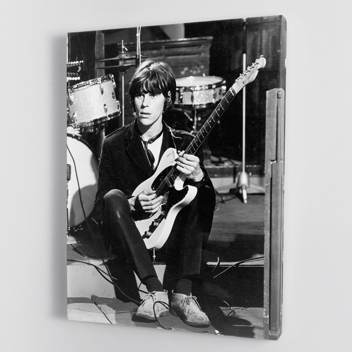 Jeff Beck in 1967 Canvas Print or Poster - Canvas Art Rocks - 1