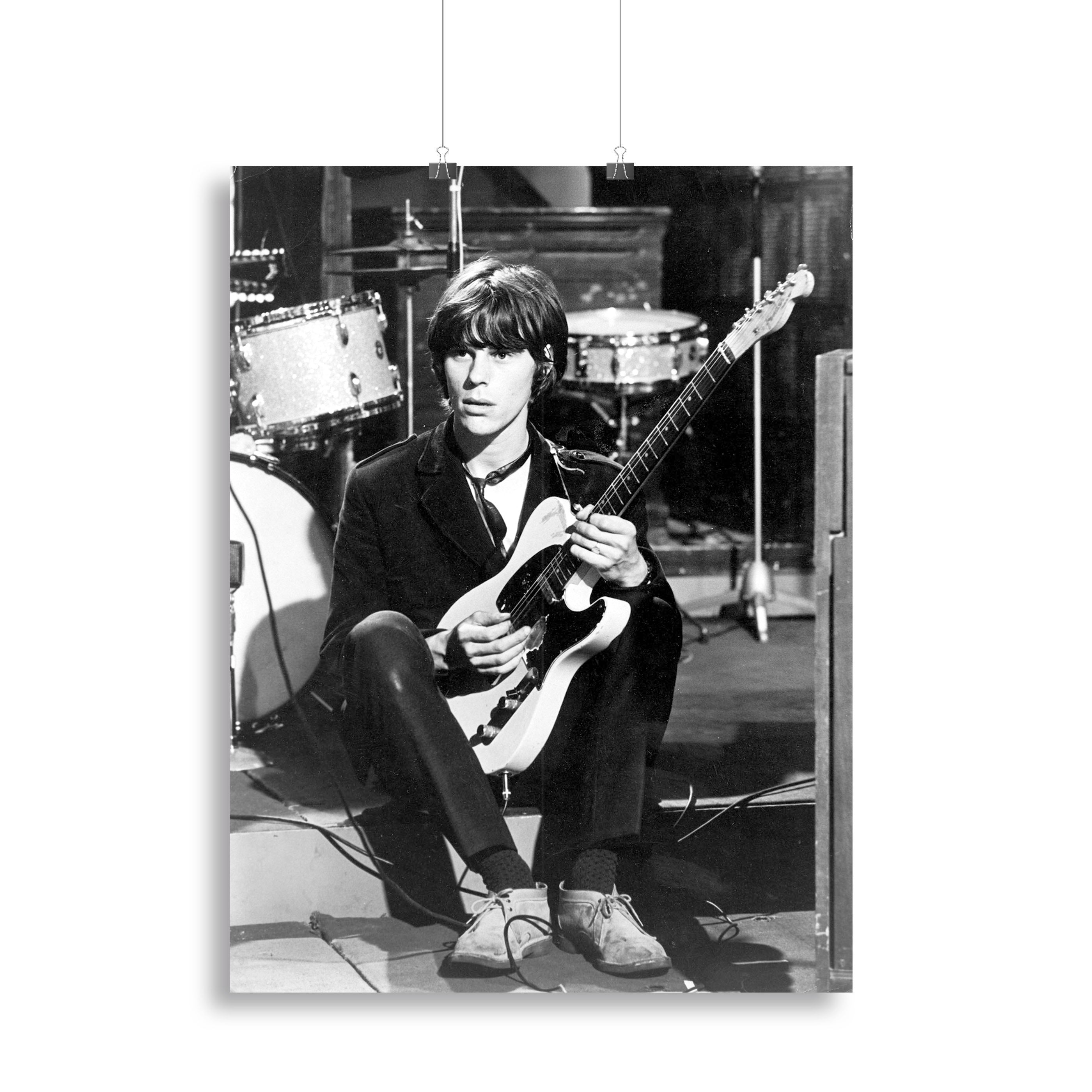Jeff Beck in 1967 Canvas Print or Poster - Canvas Art Rocks - 2