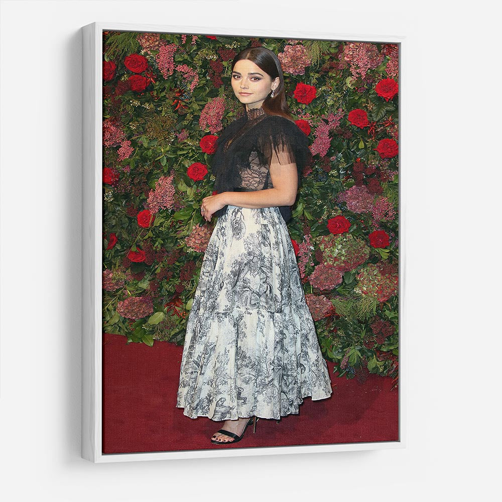 Jenna Coleman on the red carpet HD Metal Print