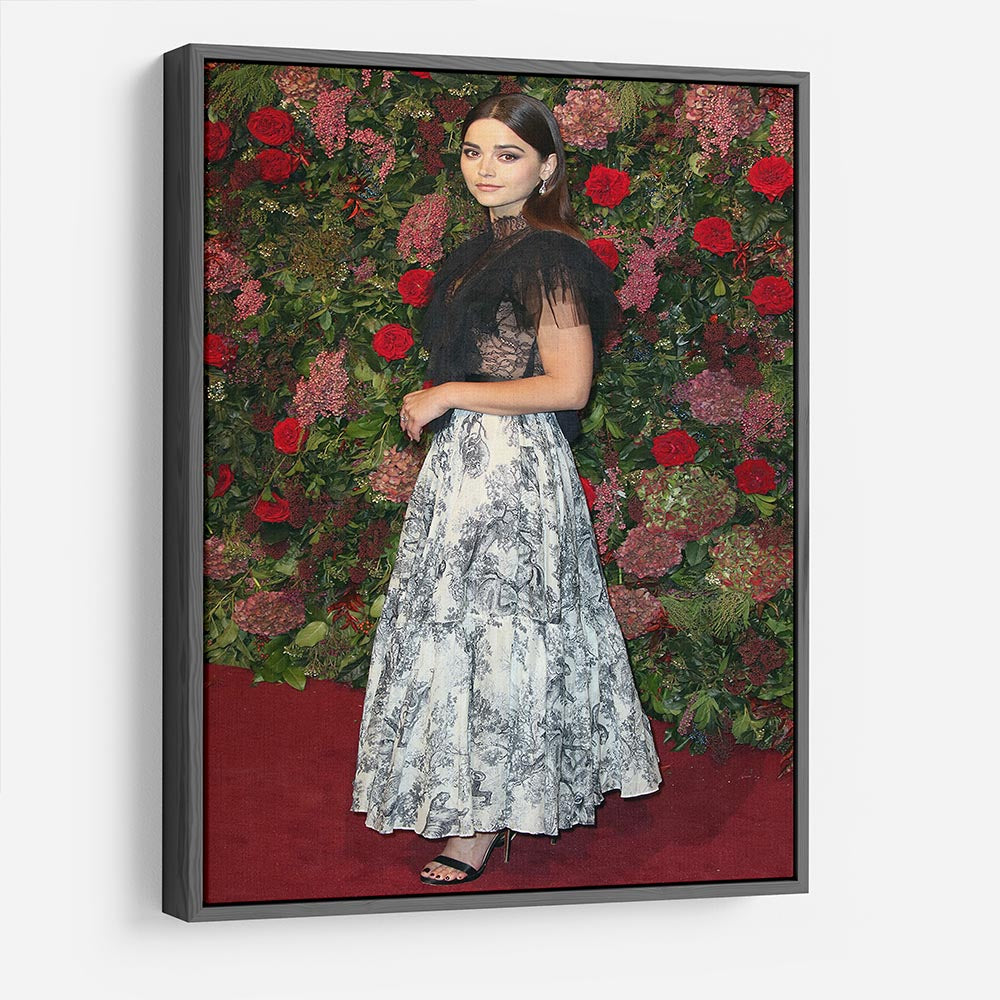 Jenna Coleman on the red carpet HD Metal Print