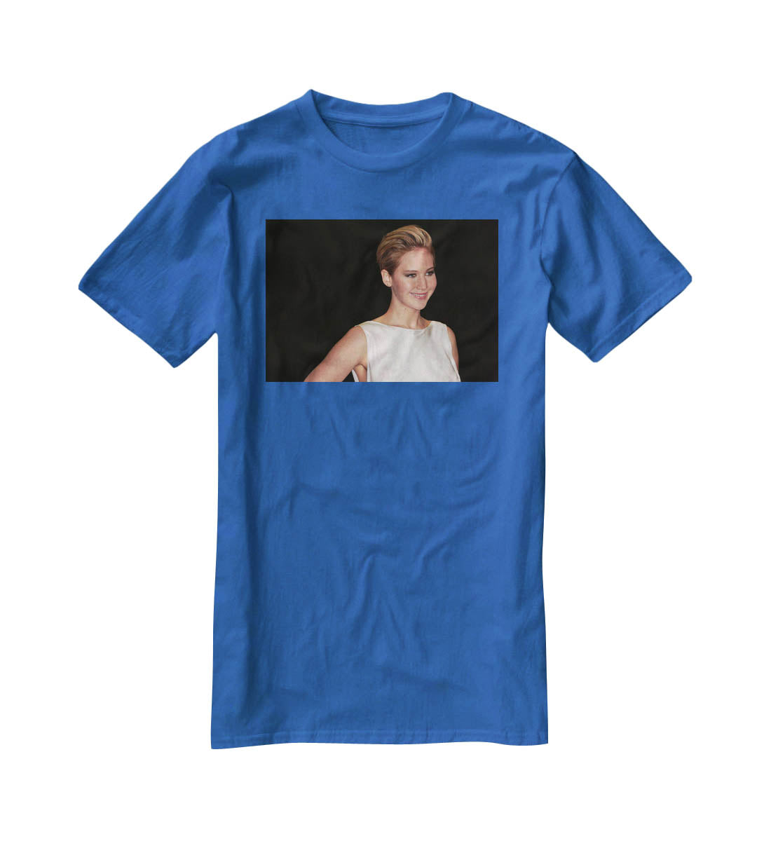 Jennifer Lawrence T-Shirt - Canvas Art Rocks - 2
