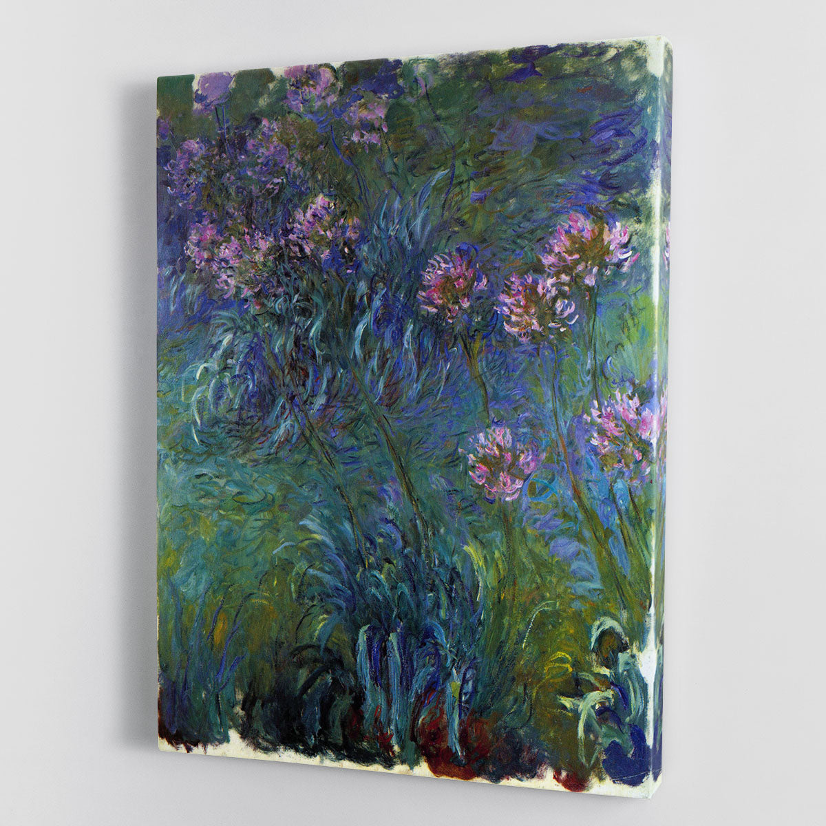 Jewelry lilies by Monet Canvas Print or Poster - Canvas Art Rocks - 1