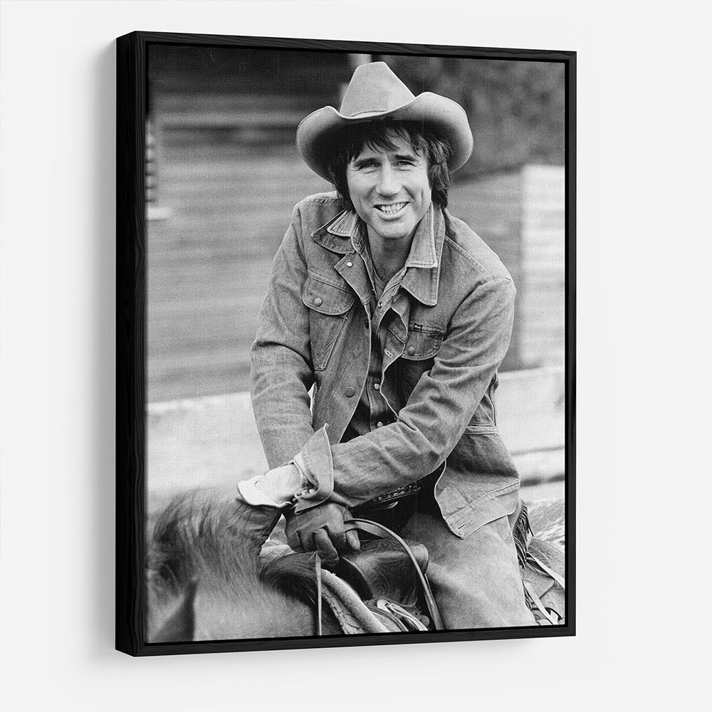Jim Dale on horseback HD Metal Print - Canvas Art Rocks - 6