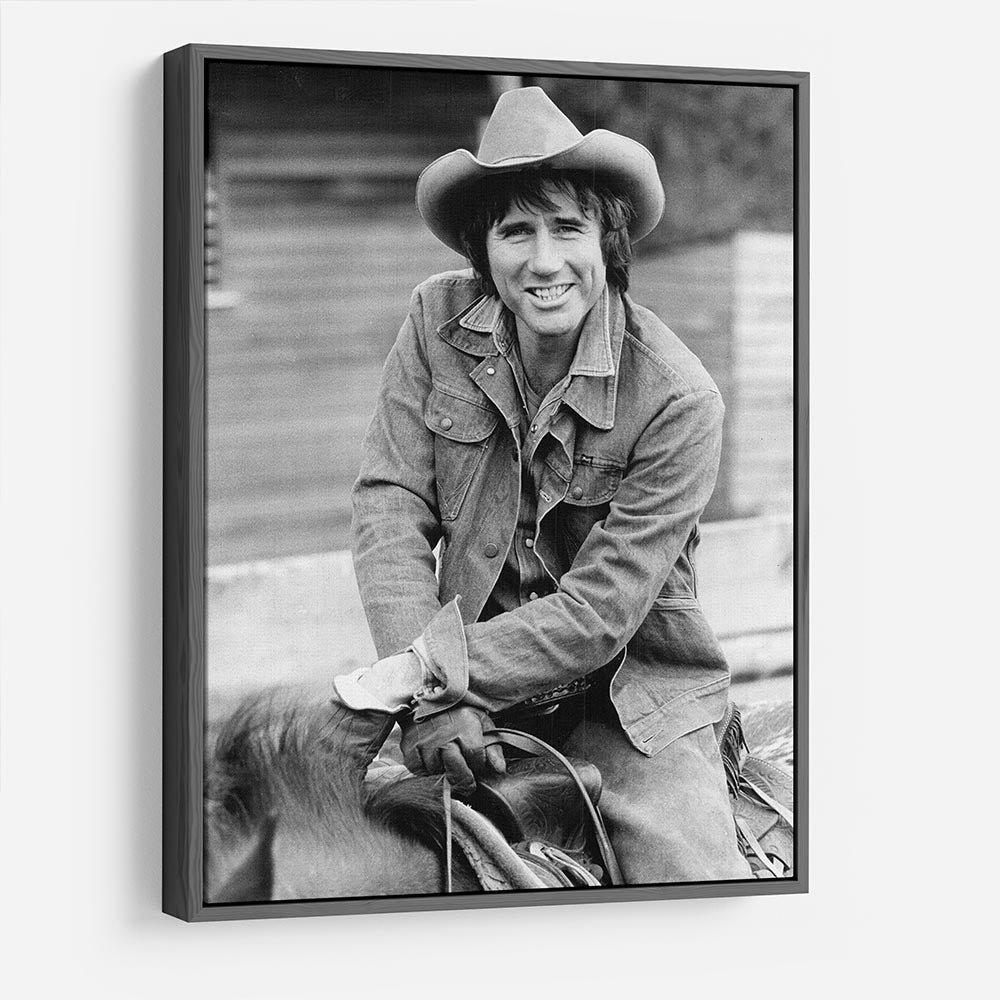 Jim Dale on horseback HD Metal Print - Canvas Art Rocks - 9