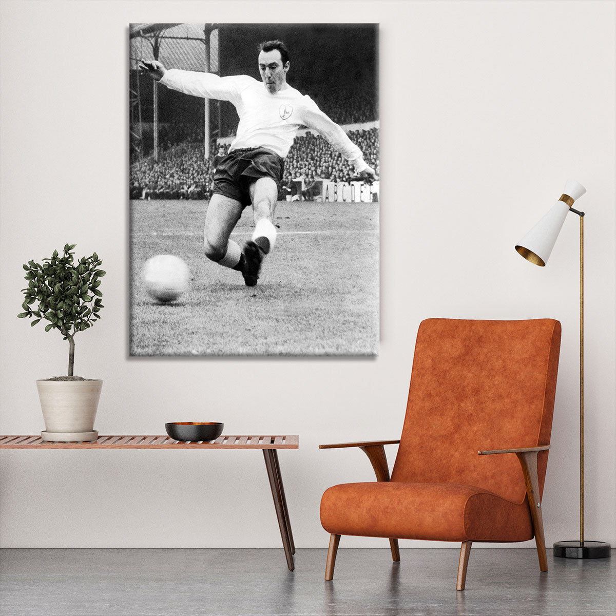 Jimmy Greaves 1966 Canvas Print or Poster - Canvas Art Rocks - 6