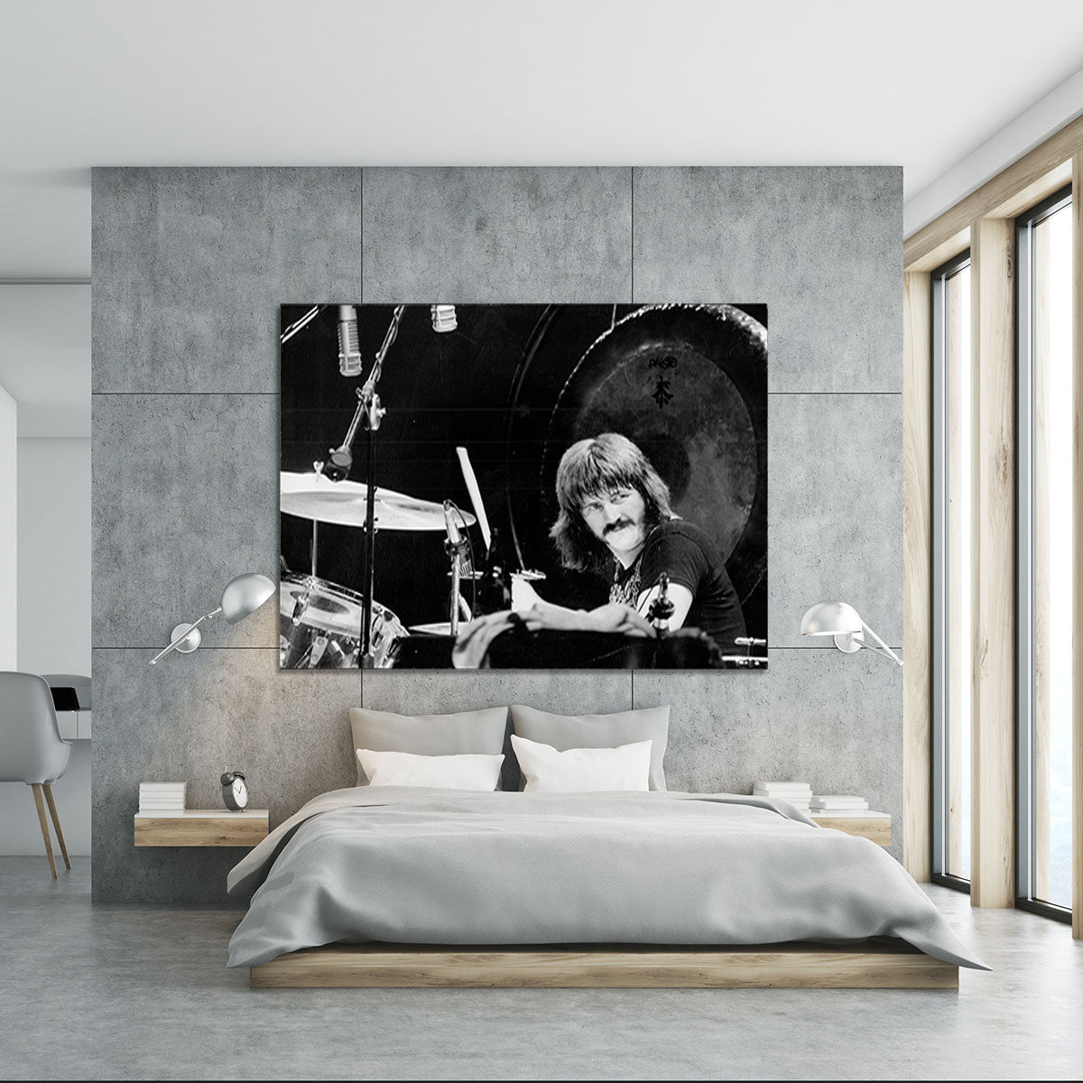 John Bonham Led Zeppelin Canvas Print or Poster - Canvas Art Rocks - 5