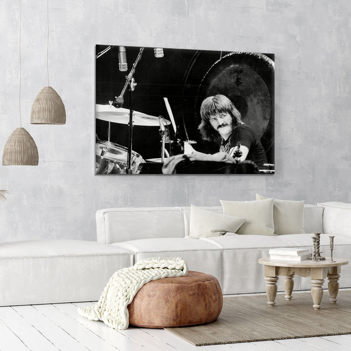 John Bonham Led Zeppelin Canvas Print or Poster - Canvas Art Rocks - 6