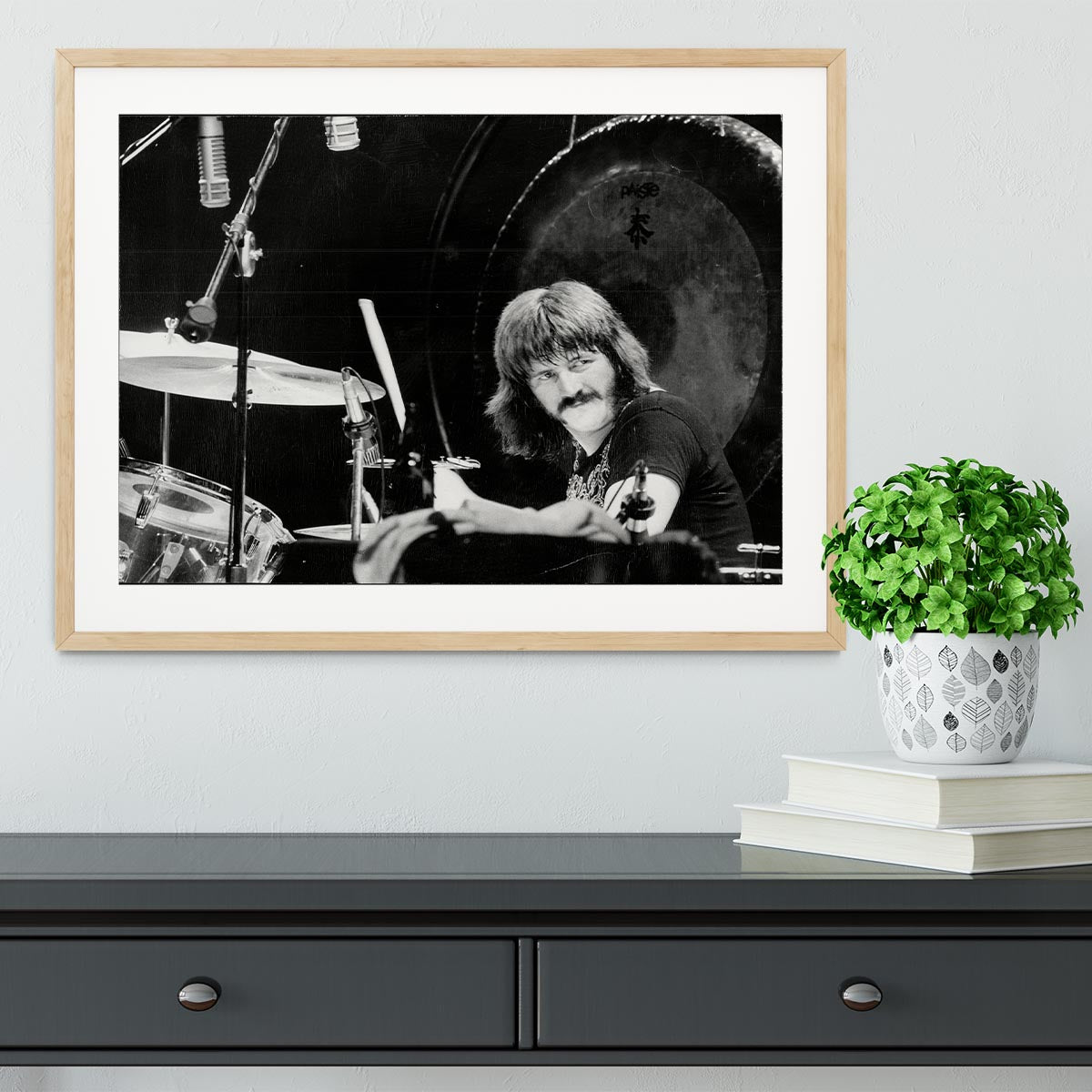 John Bonham Led Zeppelin Framed Print - Canvas Art Rocks - 3