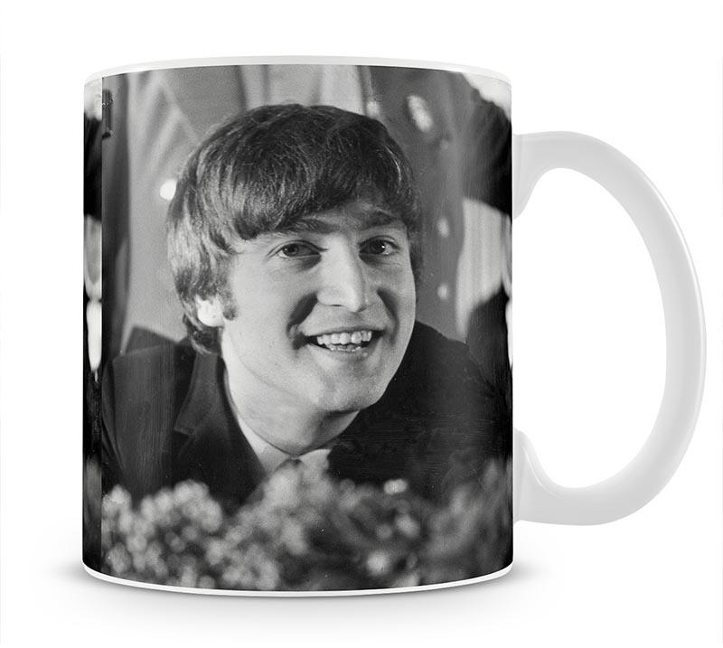 John Lennon at Foyles literary luncheon Mug - Canvas Art Rocks - 1