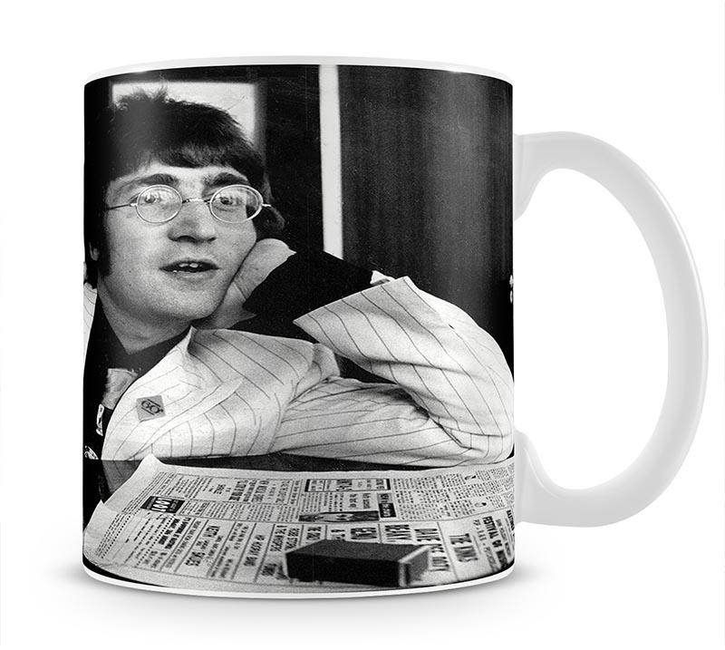 John Lennon in 1967 Mug - Canvas Art Rocks - 1