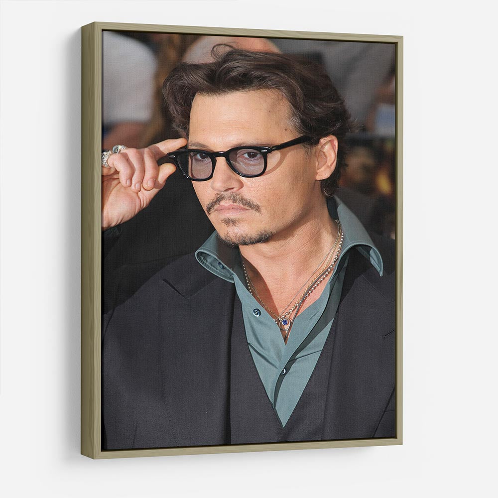 Johnny Depp HD Metal Print