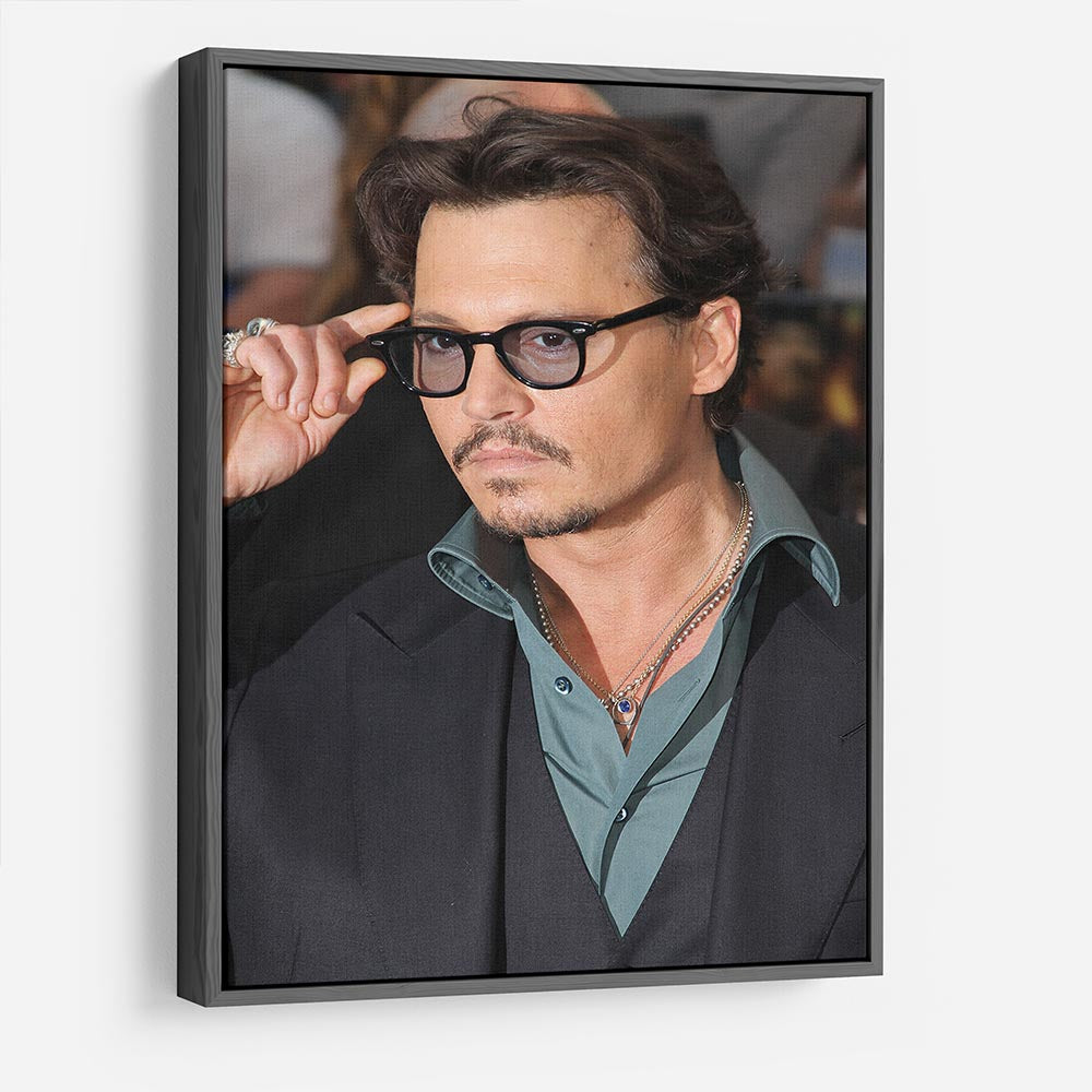 Johnny Depp HD Metal Print