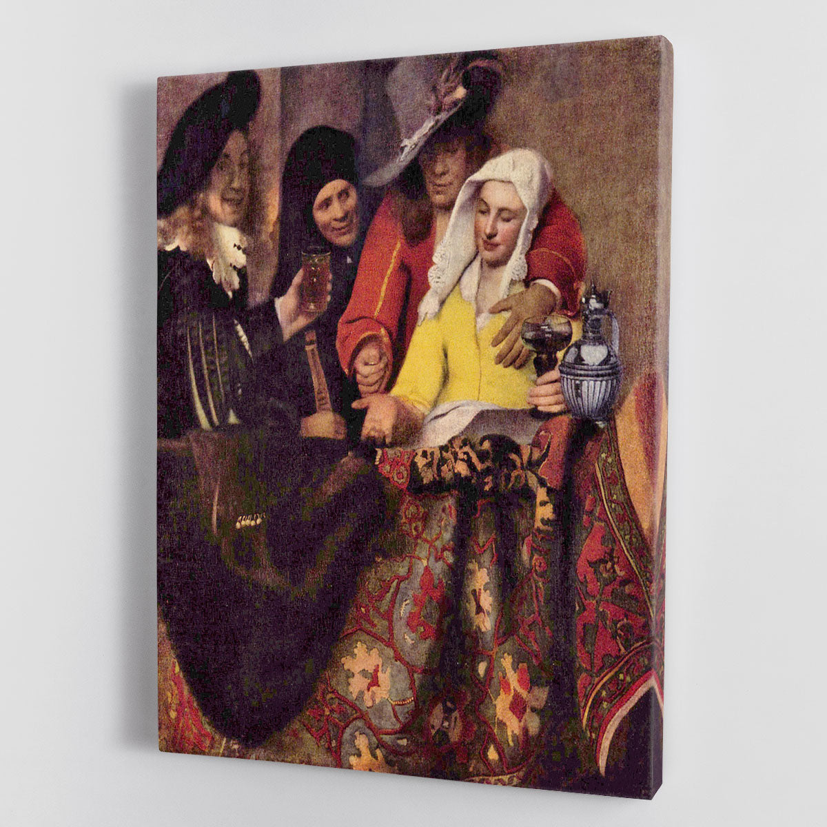 Kupplerin by Vermeer Canvas Print or Poster - Canvas Art Rocks - 1