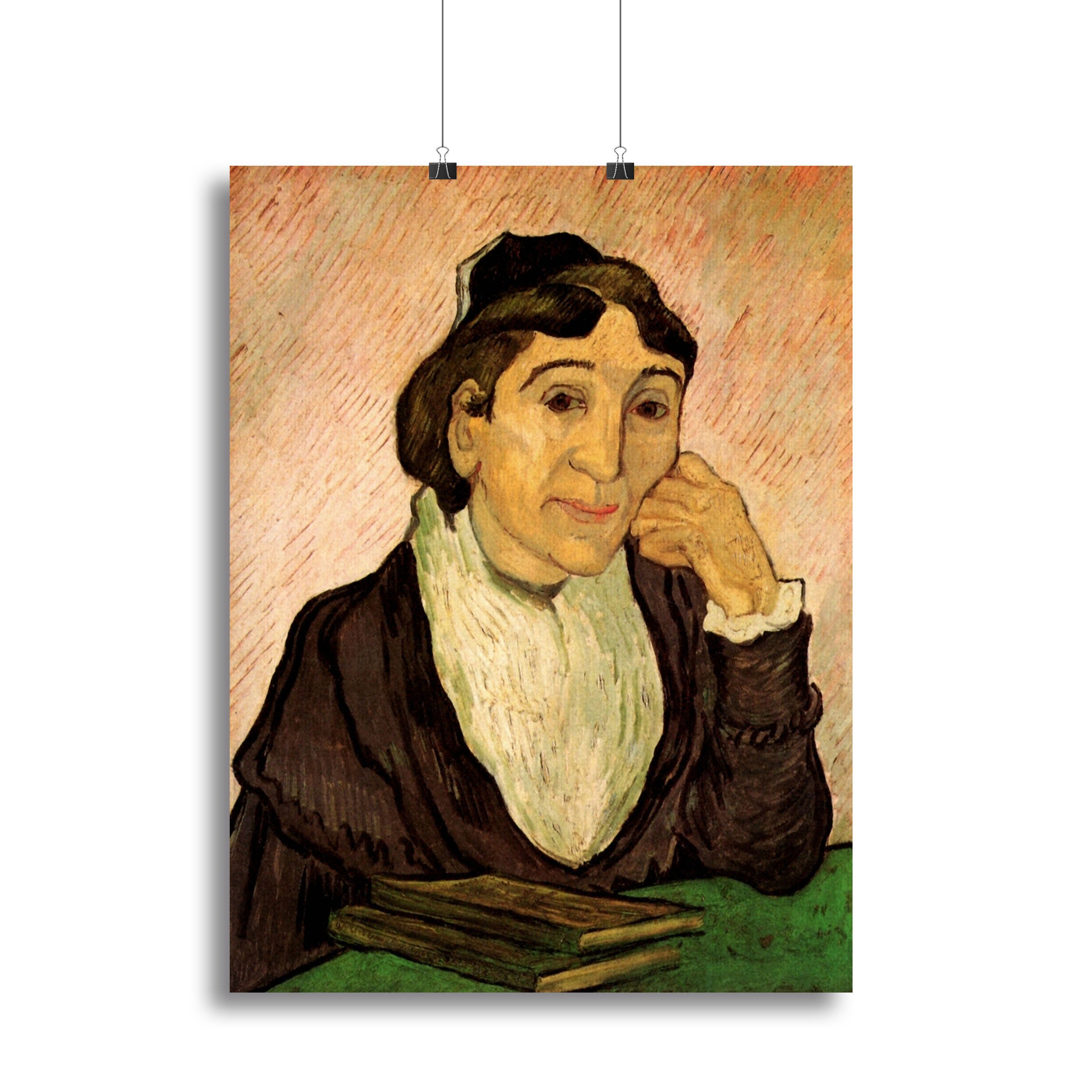 L Arlesienne Madame Ginoux 2 by Van Gogh Canvas Print or Poster - Canvas Art Rocks - 2