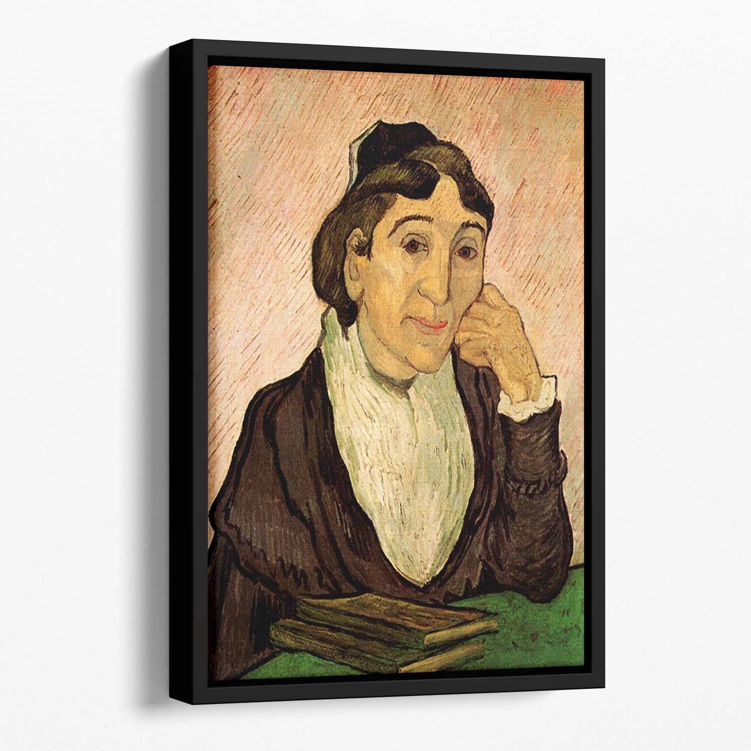 L Arlesienne Madame Ginoux 2 by Van Gogh Floating Framed Canvas