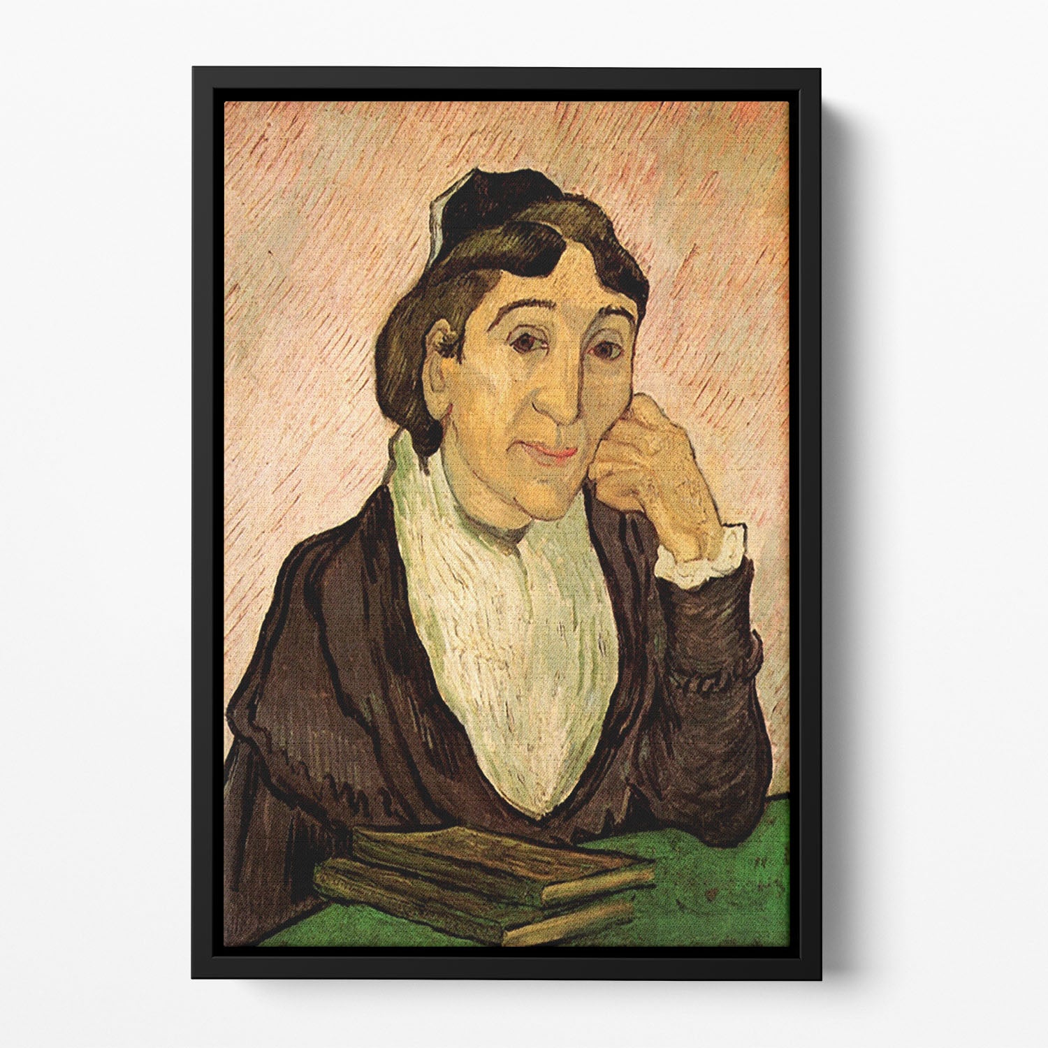 L Arlesienne Madame Ginoux 2 by Van Gogh Floating Framed Canvas