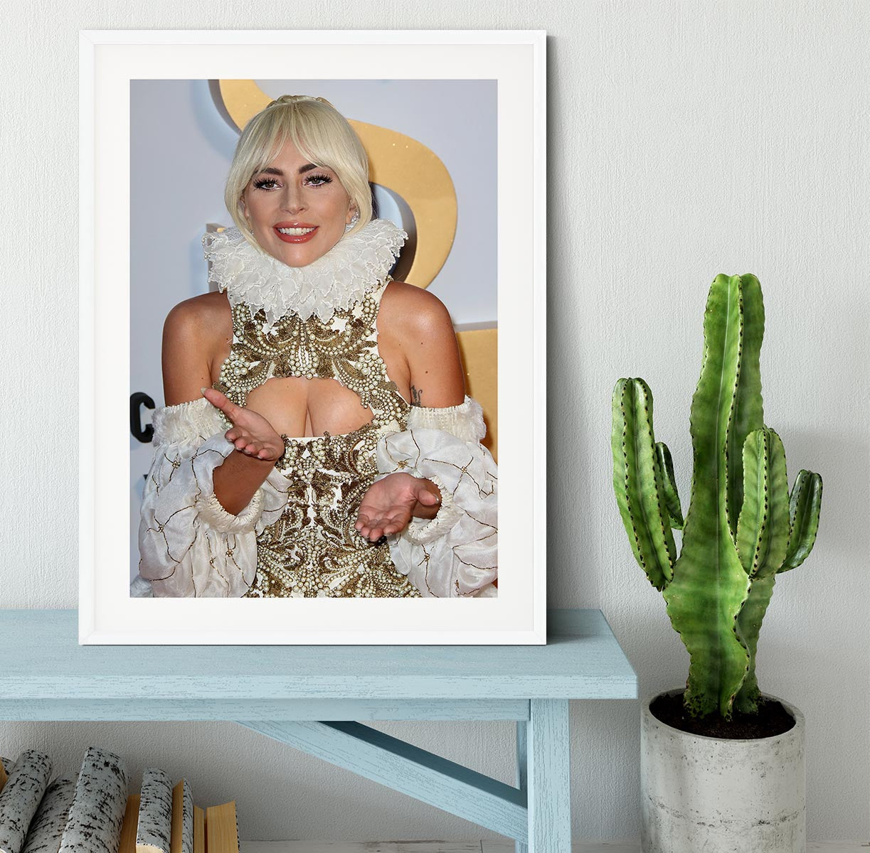 Lady Gaga A Star Is Born Framed Print - Canvas Art Rocks - 5