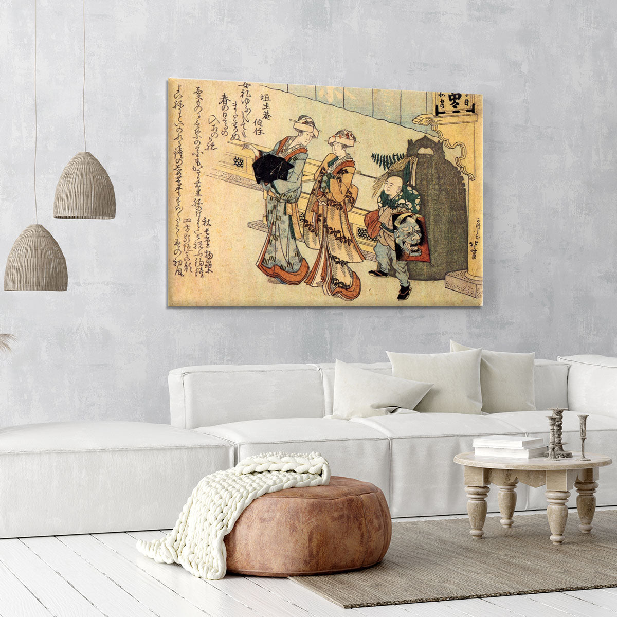 Lady by Hokusai Canvas Print or Poster - Canvas Art Rocks - 6