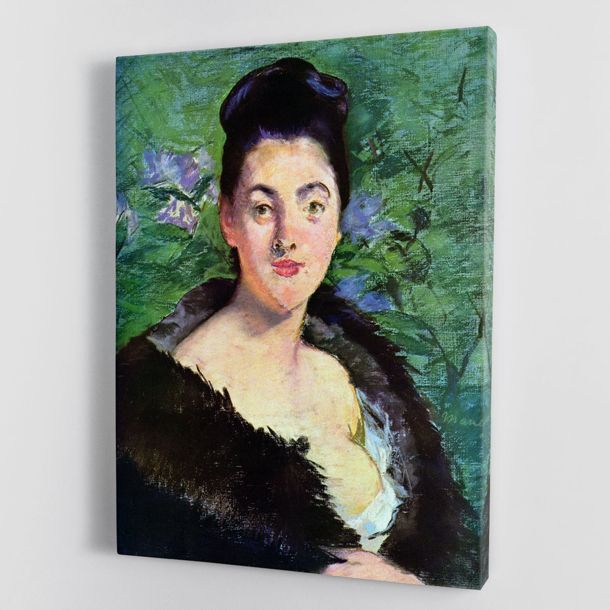 Lady in Fur by Manet Canvas Print or Poster - Canvas Art Rocks - 1