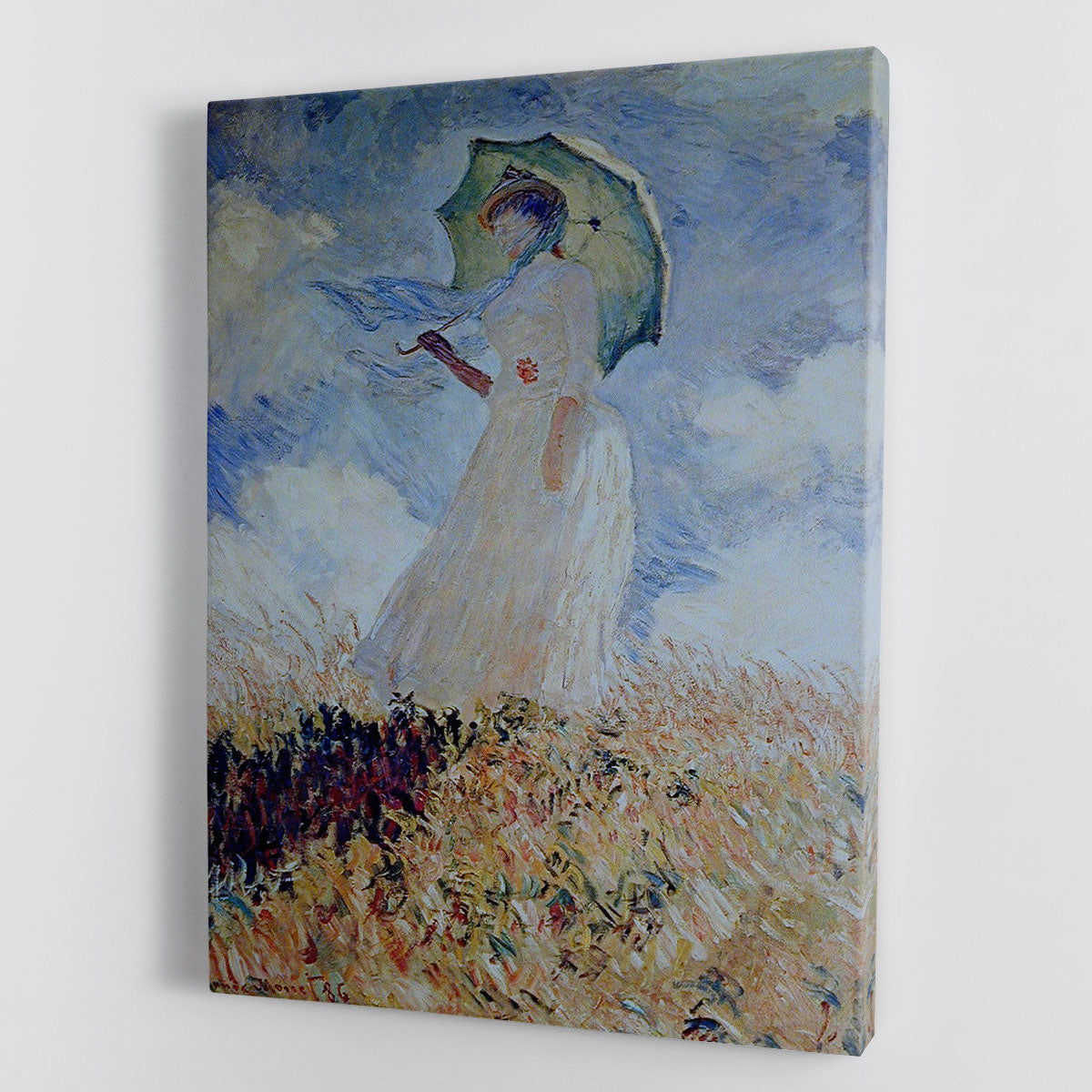 Lady with umbrella Canvas Print or Poster - Canvas Art Rocks - 1