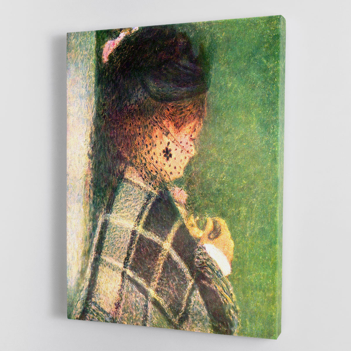 Lady with veil by Renoir Canvas Print or Poster - Canvas Art Rocks - 1