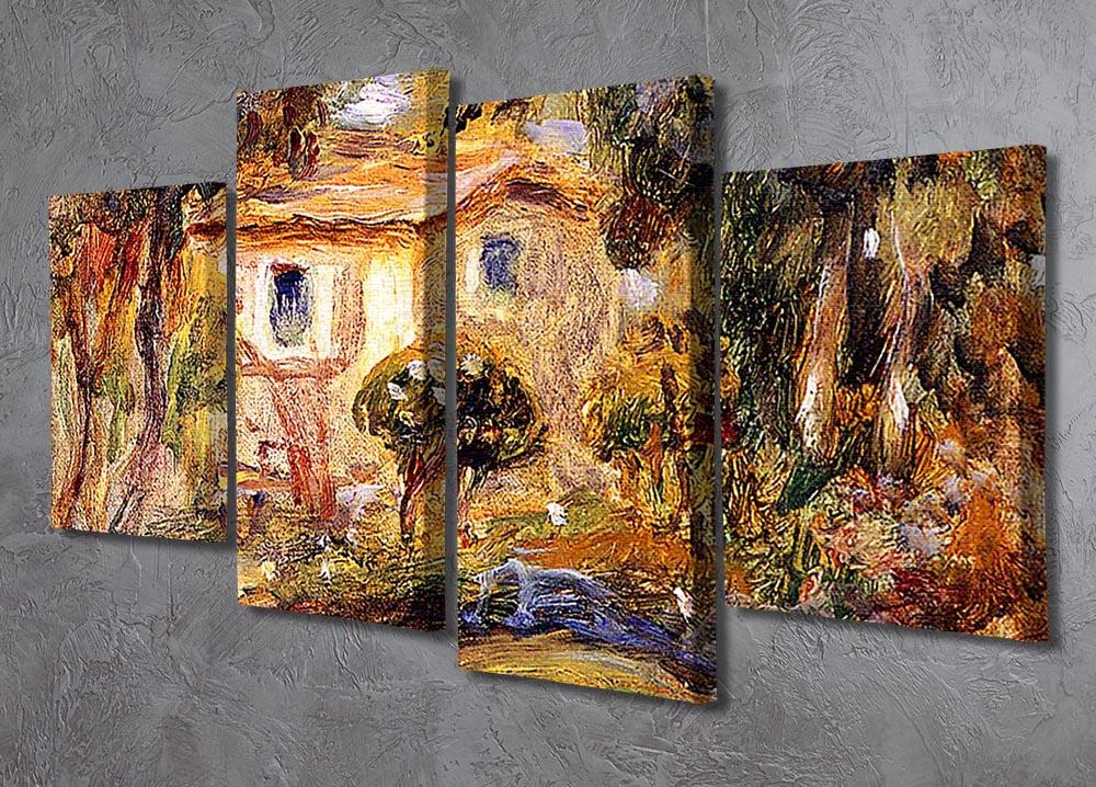 Landscape1 by Renoir 4 Split Panel Canvas - Canvas Art Rocks - 2