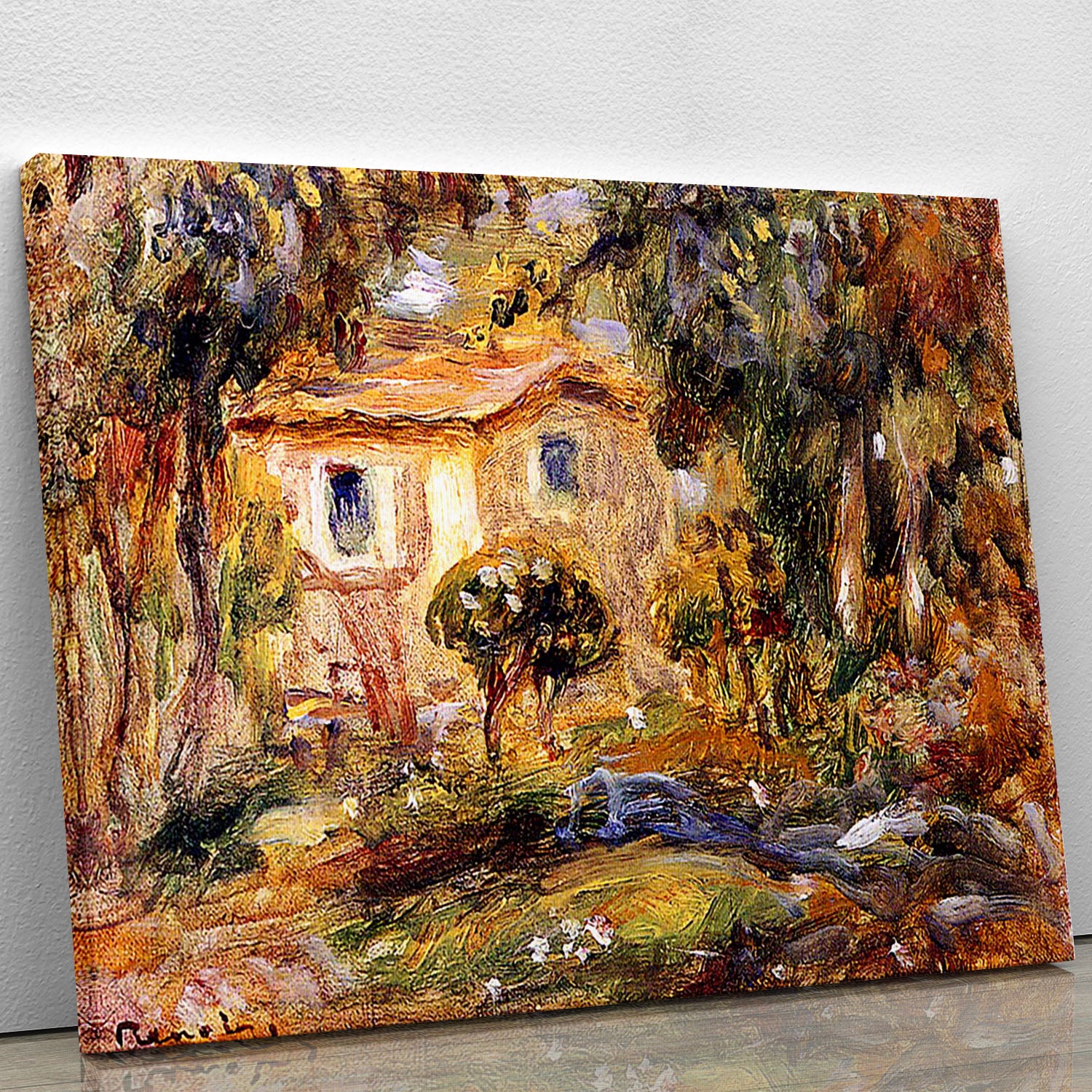 Landscape1 by Renoir Canvas Print or Poster - Canvas Art Rocks - 1